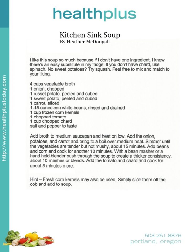 Kitchen Sink Soup