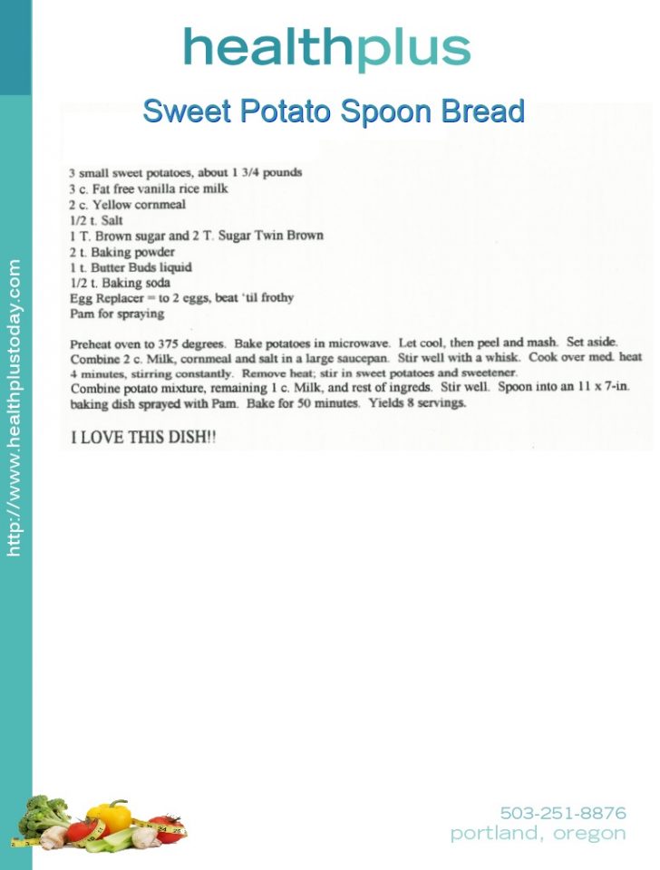 Sweet Potato Spoon Bread